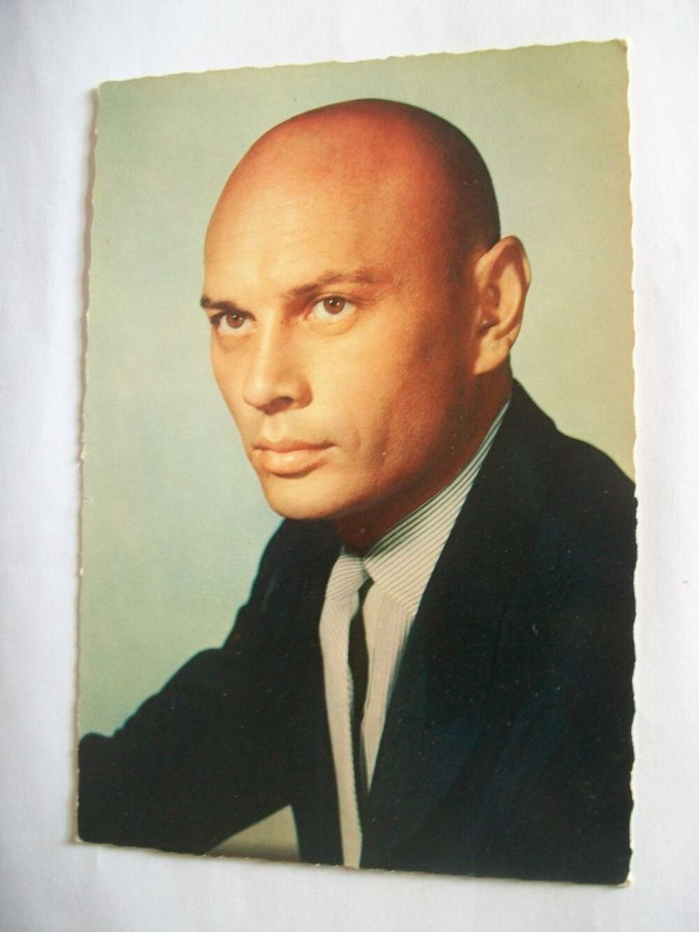 CPA Yul Brynner n&deg;45 photo Sam Levin star cin&eacute;ma 1950 