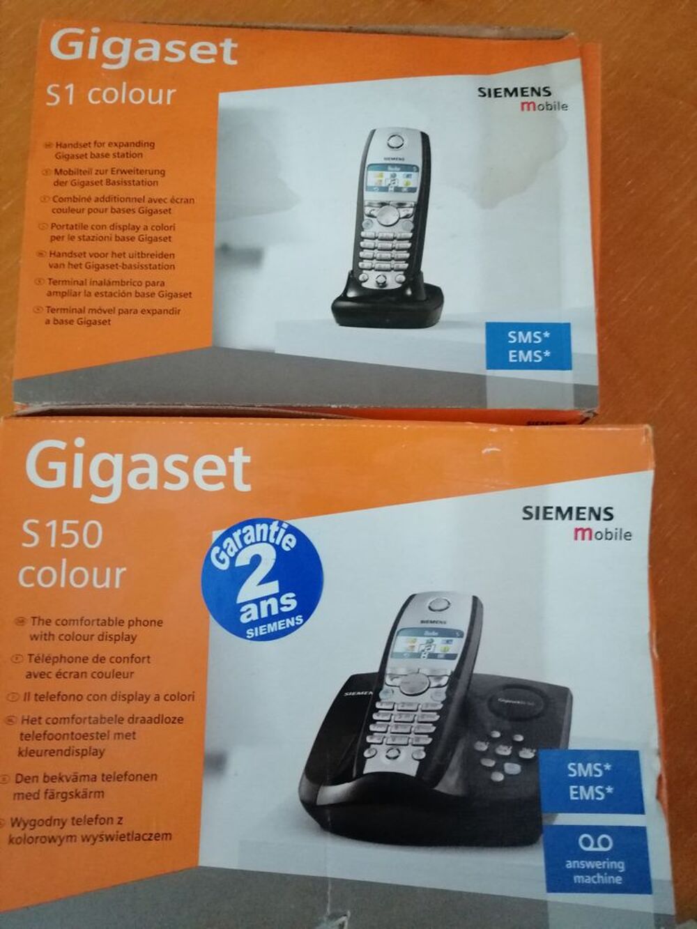 2 T&eacute;l&eacute;phones sans fil SIEMENS ! Téléphones et tablettes