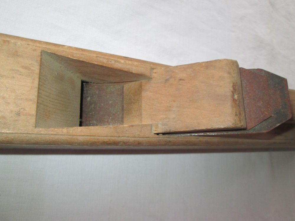 Rabot bois ancien de menuisier, rabot de longrain varlope Bricolage