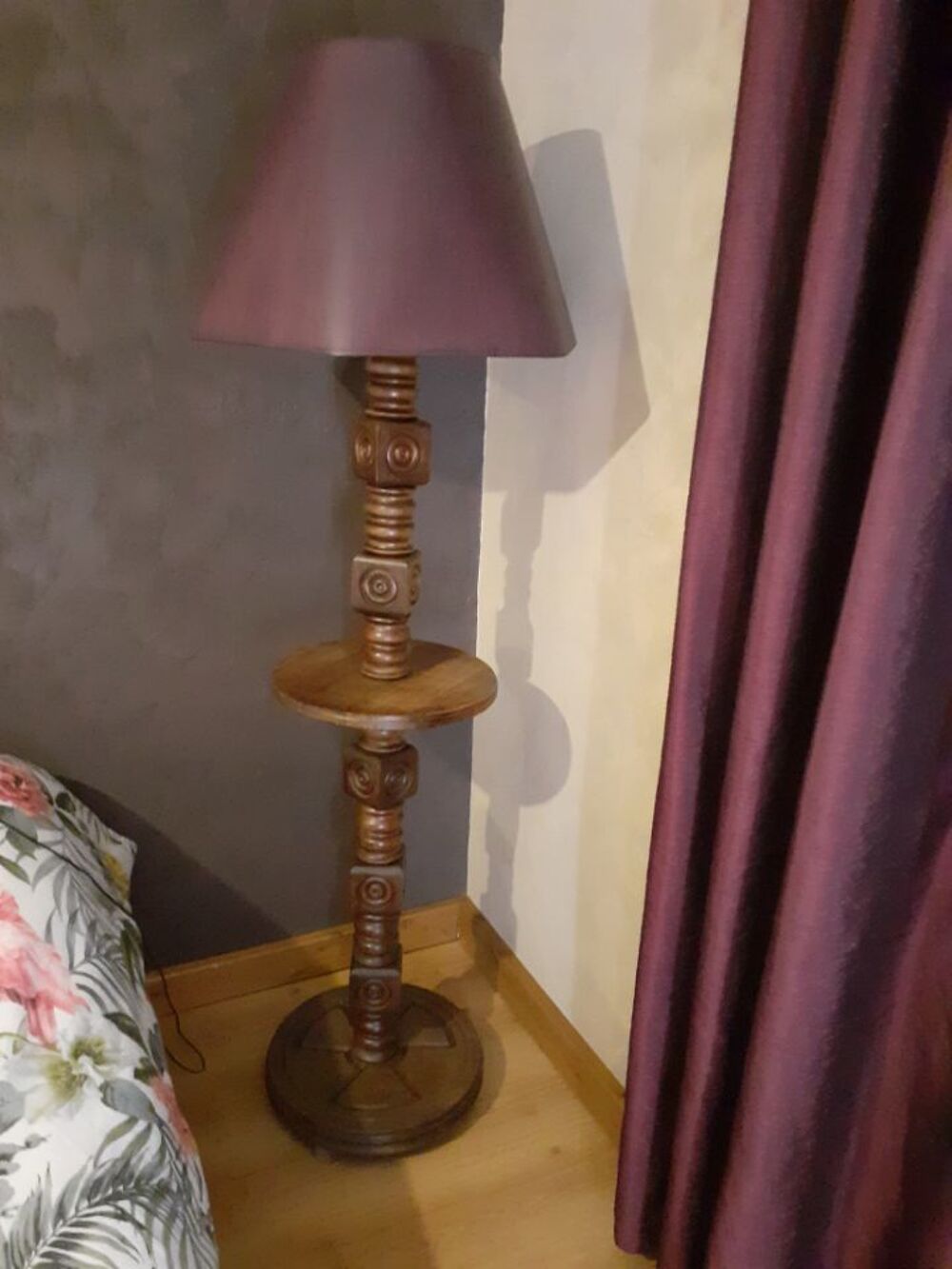 LAMPADAIRE BOIS Meubles