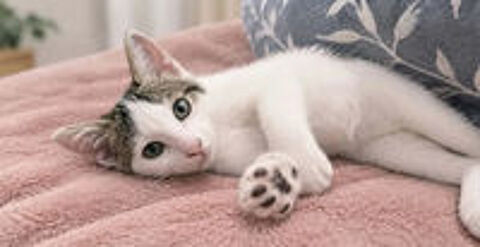   Saxo chaton 3 mois adorable cherche adoptants 