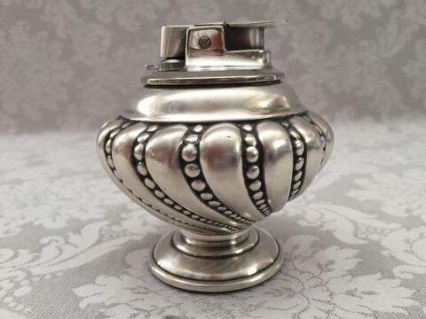 ANCIEN BRIQUET DE 1968 RONSON  WEST GERMANY PLAQUÉ ARGENT 59 Marseille 11 (13)