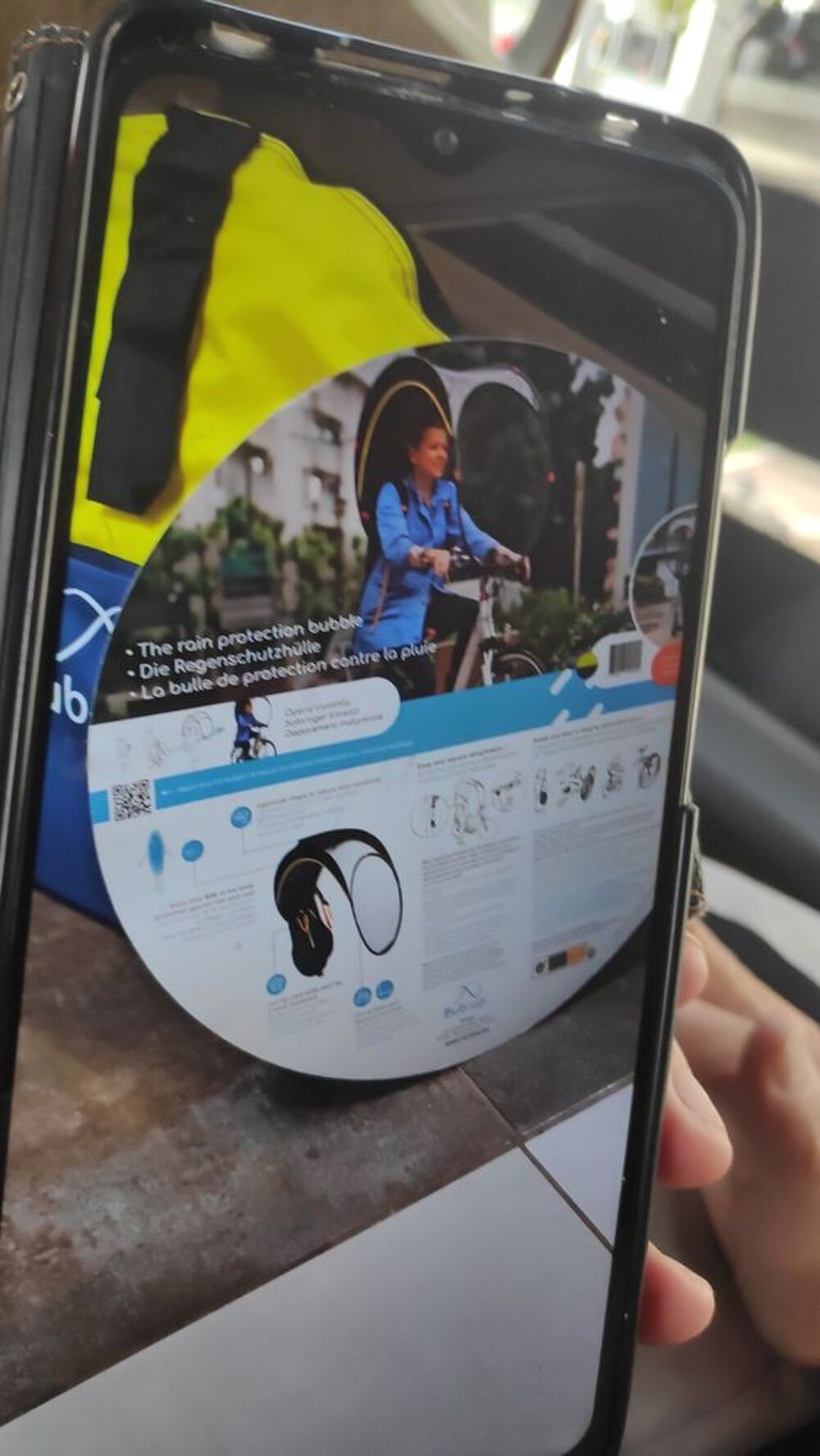 Protection de pluie velo Sports