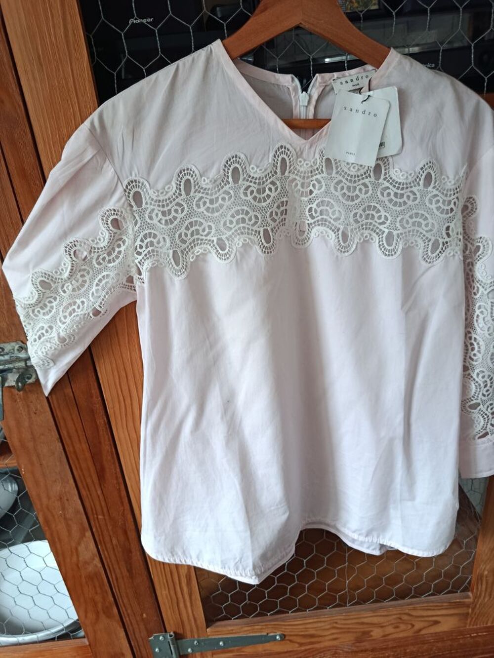 Chemisier SANDRO femme neuf avec &eacute;tiquette taille 36 Vêtements