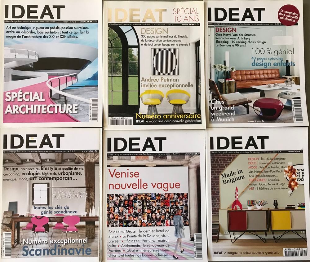 Magazines IDEAT Livres et BD