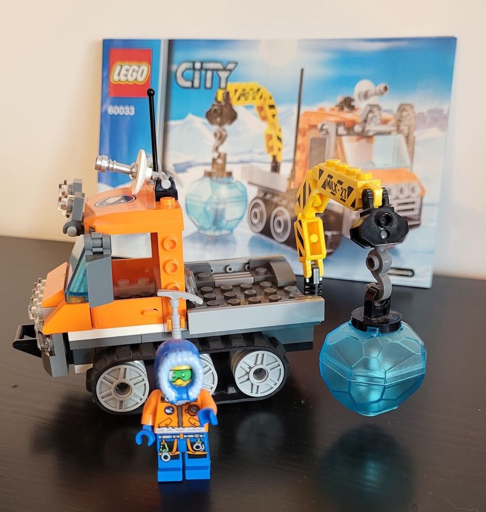 Lego city v&eacute;hicule &agrave; chenille arctique ref 60033 Jeux / jouets