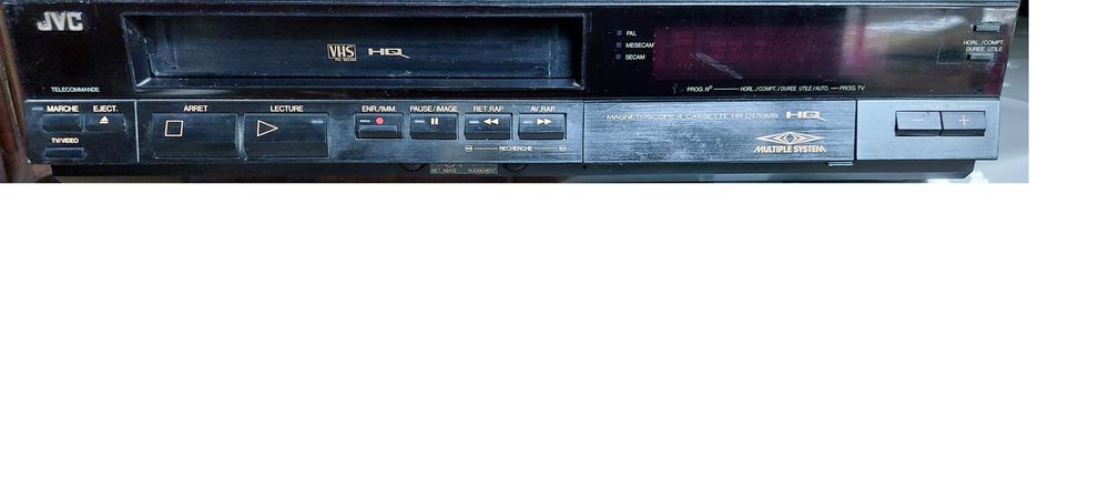 Magn&eacute;toscope JVC HR D170MS Photos/Video/TV