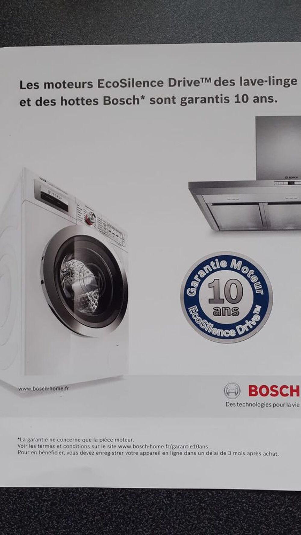 Machine a laver Bosch Electromnager