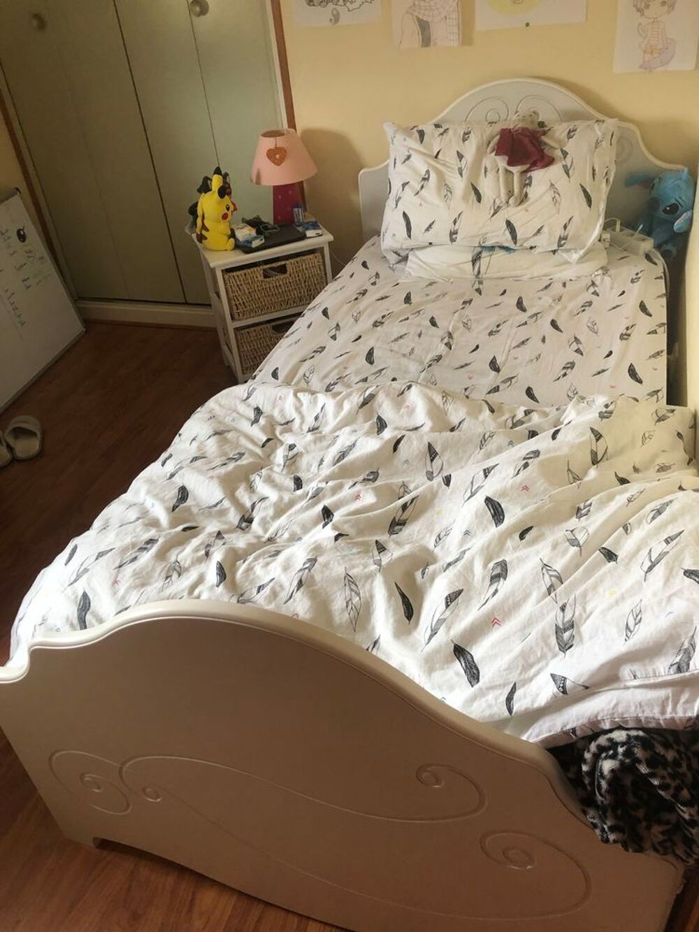 Chambre fille blanche Mobilier enfants