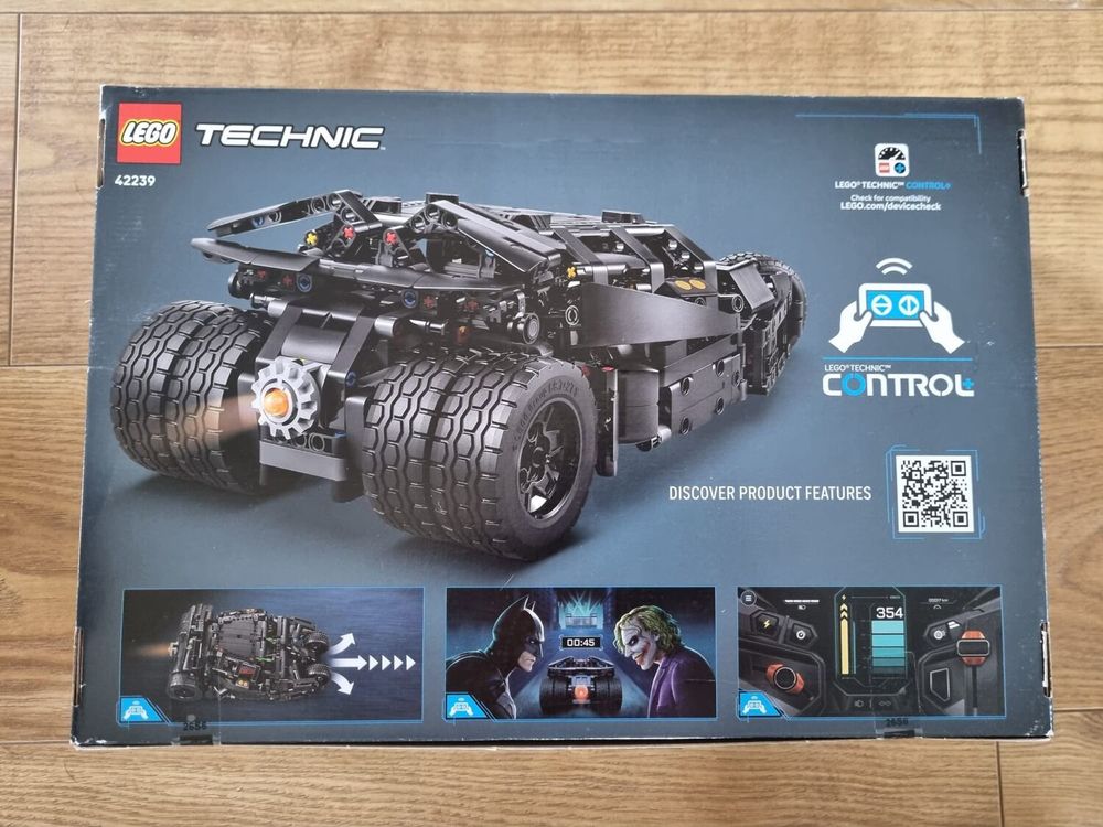 LEGO Technic 42239 Batmobile Tumbler - Batman marvel Jeux / jouets