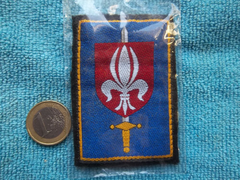 &eacute;cusson tissu commandement militaire de Lille 