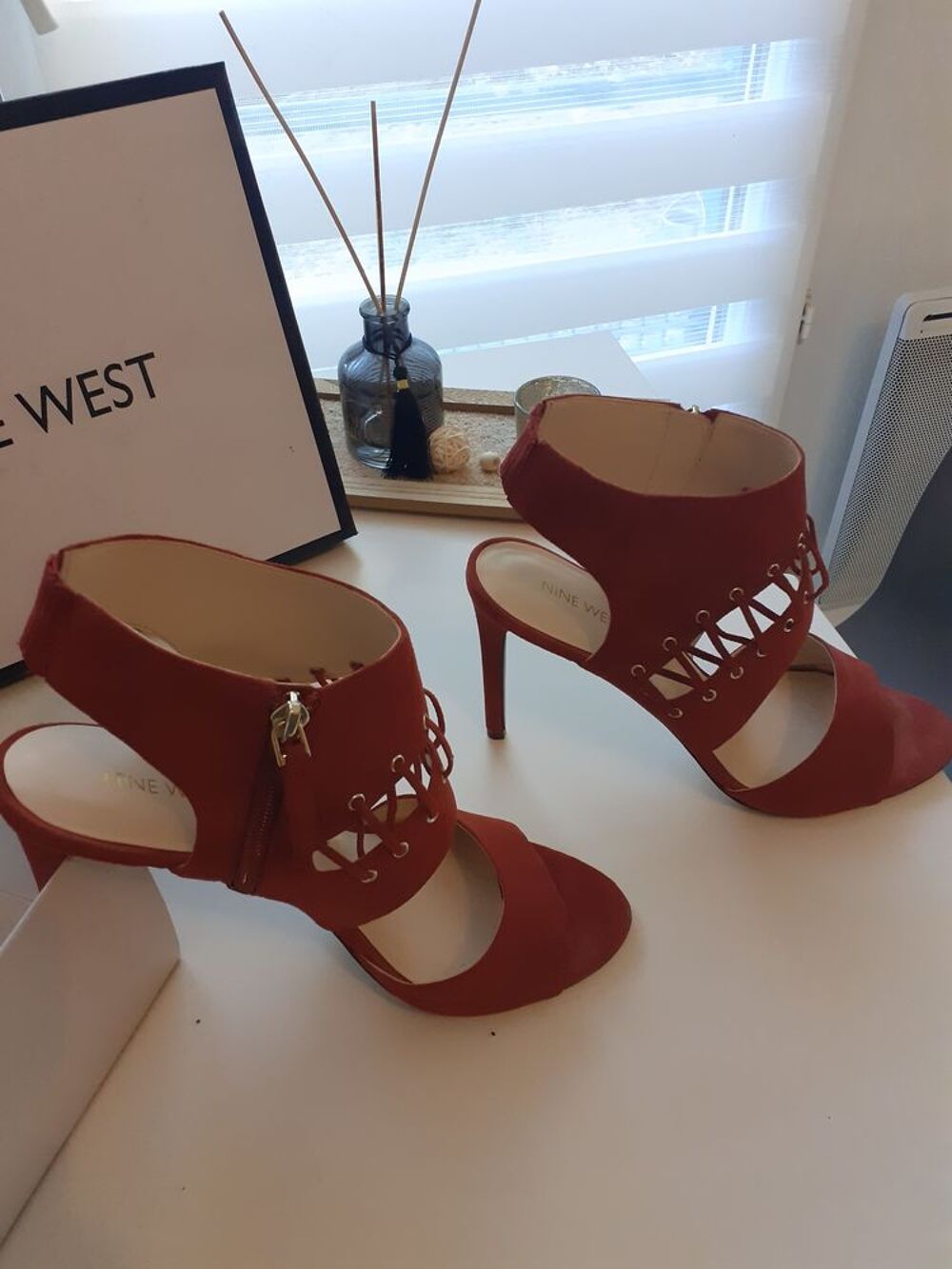 Sandales &agrave; talons nubuck NINE WEST pointure 40 Chaussures