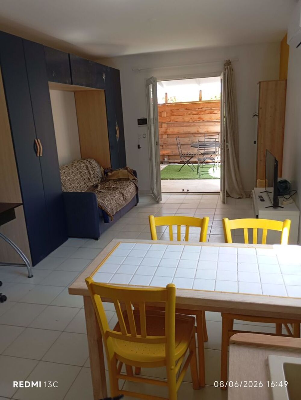 Location Appartement Studio 28 m² avec grand extérieur Cournonterral