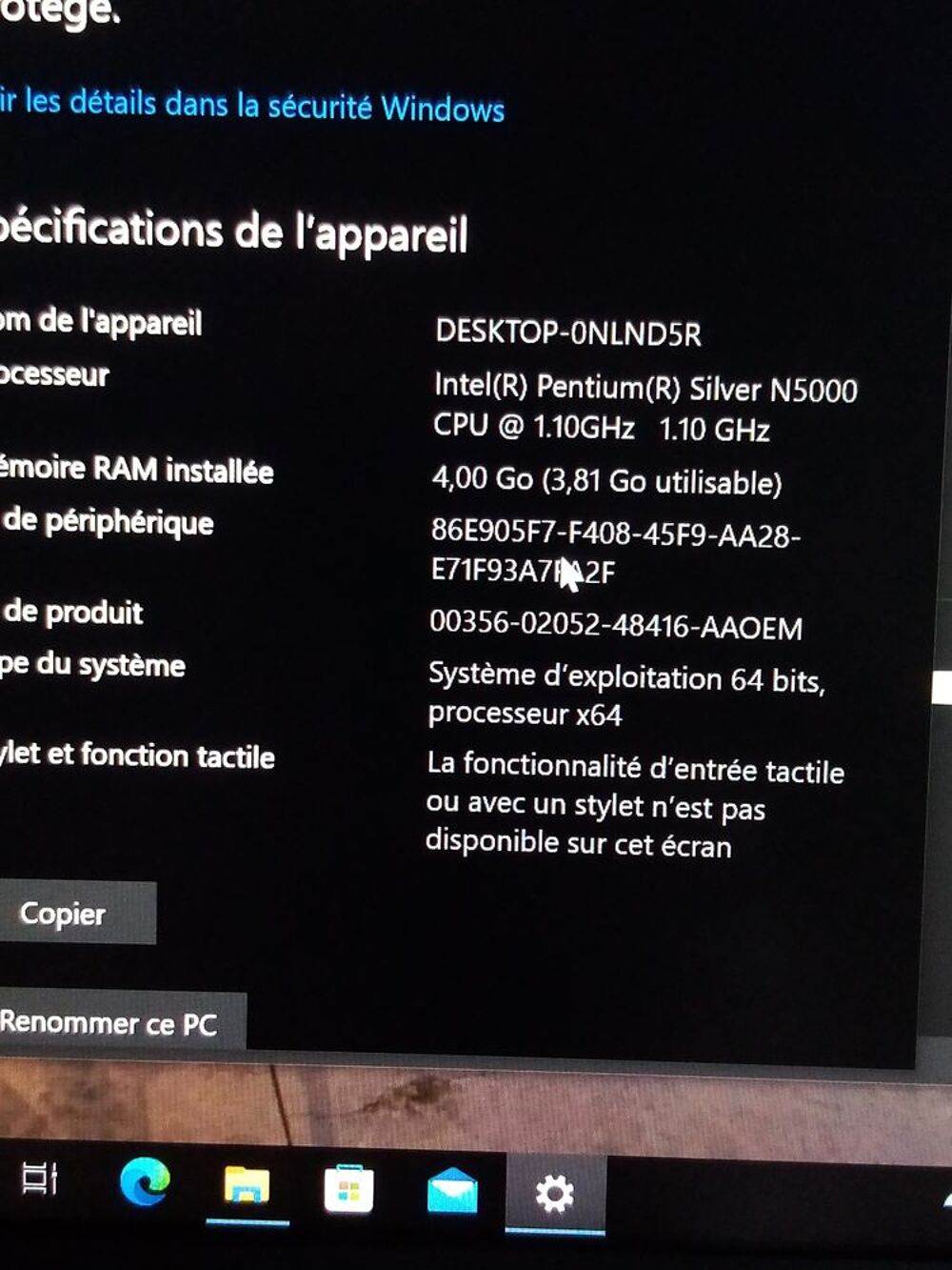 pc acer Swift Matériel informatique