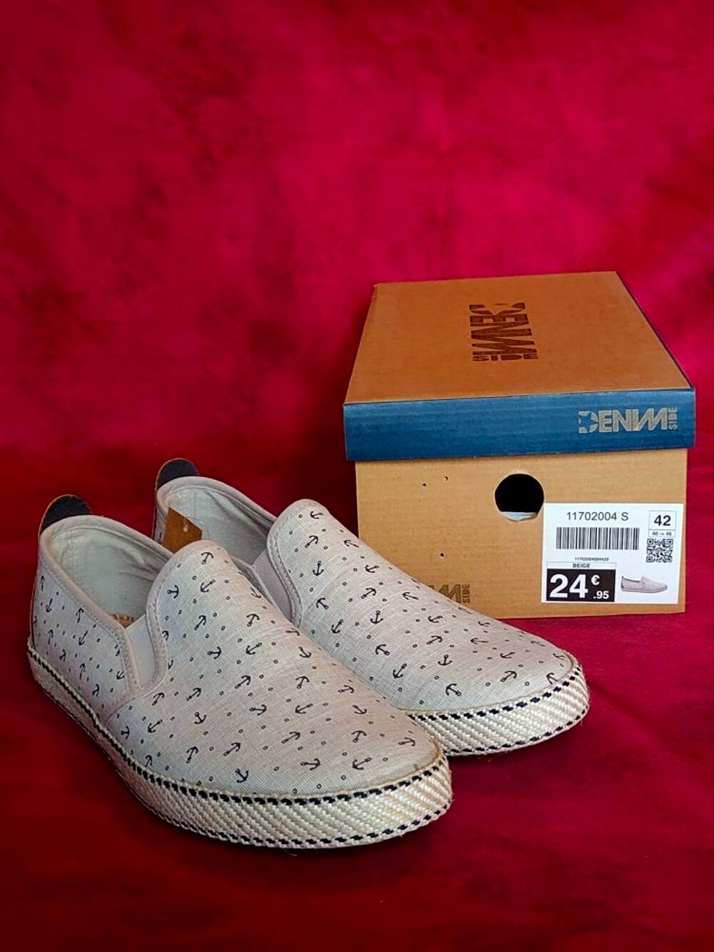 Espadrilles pointure 42 neuves avec &eacute;tiquettes Chaussures