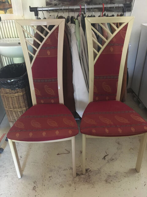 chaises vintage grands dossiers 70 Vaires-sur-Marne (77)