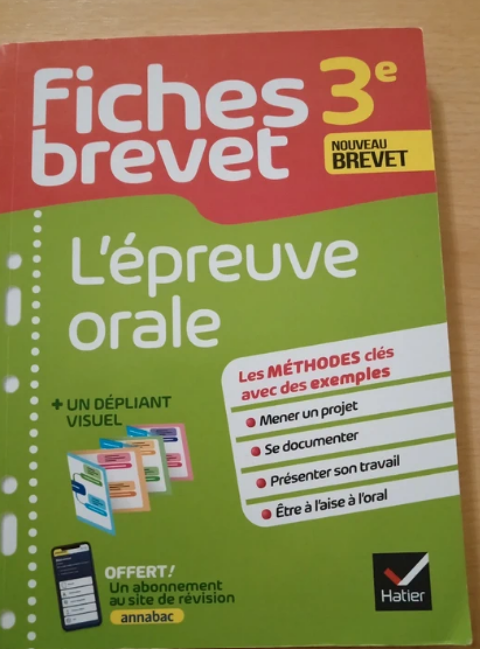 Fiches Brevet 3e 3 Poitiers (86)