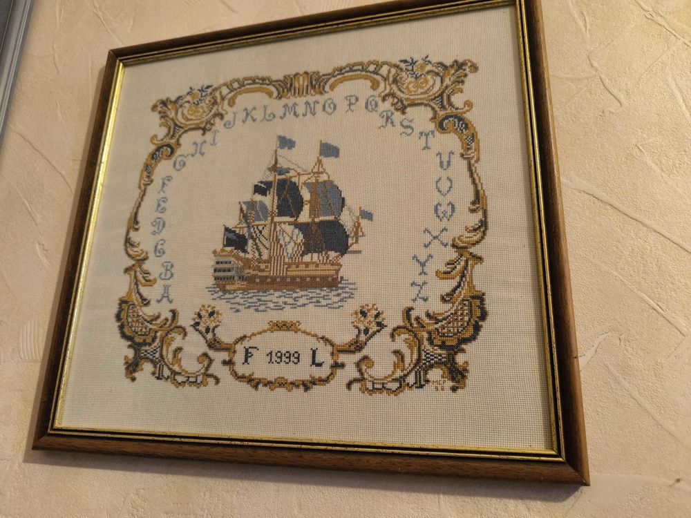 broderies points de croix Décoration
