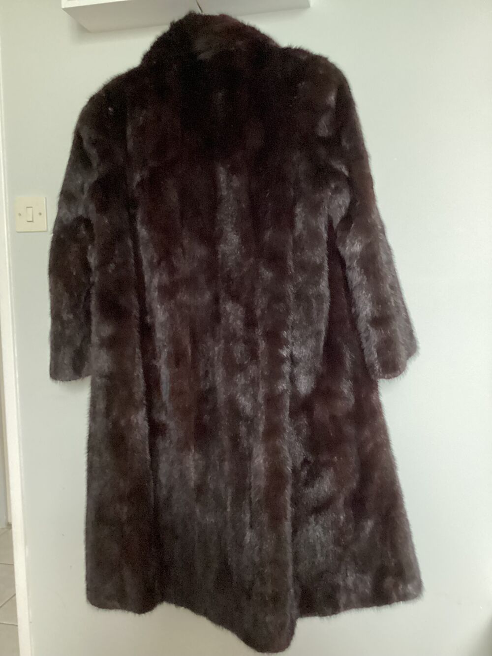 Manteau en vison v&eacute;ritable Vêtements