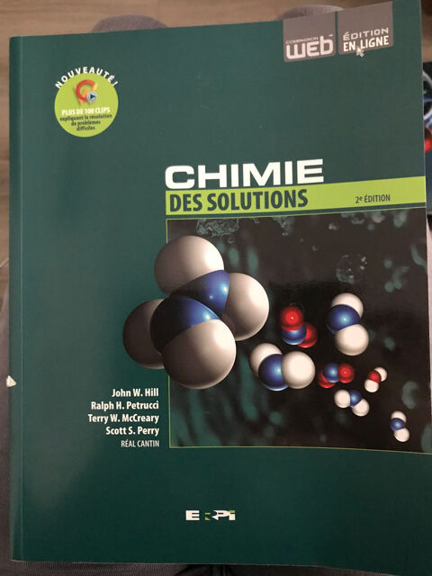 Chimie des Solutions, 2me Ed. 10 Rosny-sous-Bois (93)