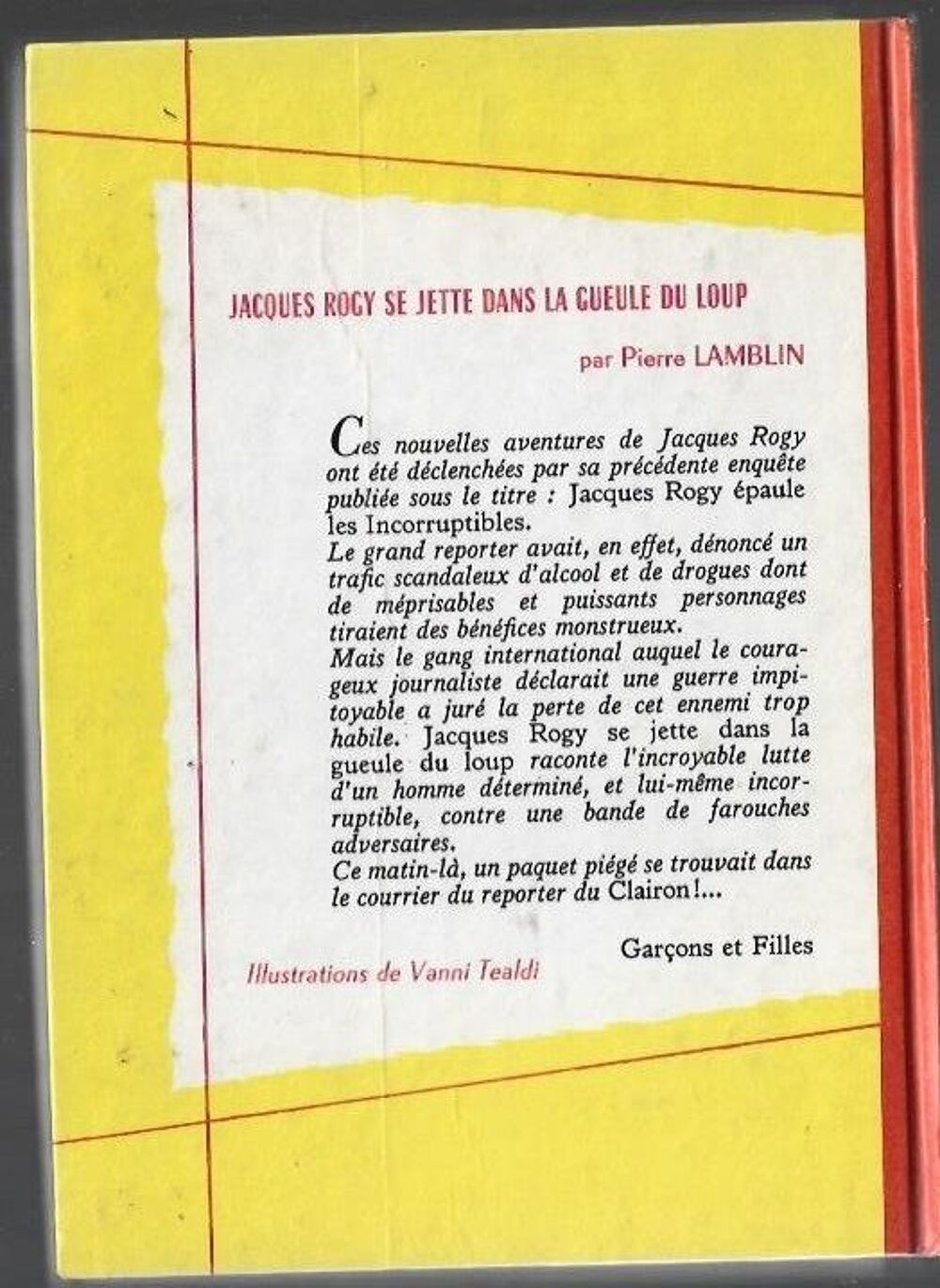 collection spirale - jacques rocy se jette dans la gueule d Livres et BD