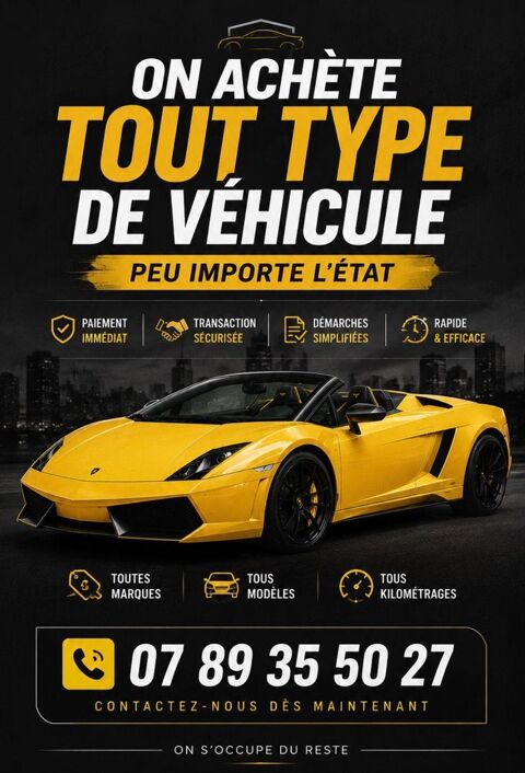 achat tout type de véhicule flyers Pont-à-Mousson (54)