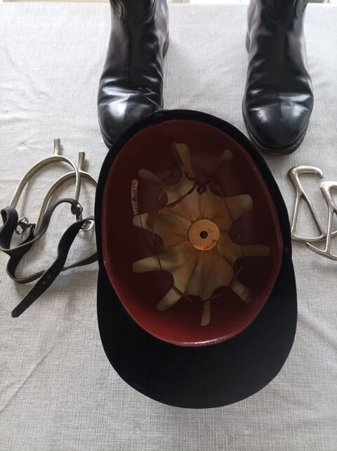 Bottes d'quitation + Bombe 125 Marseillan (34)