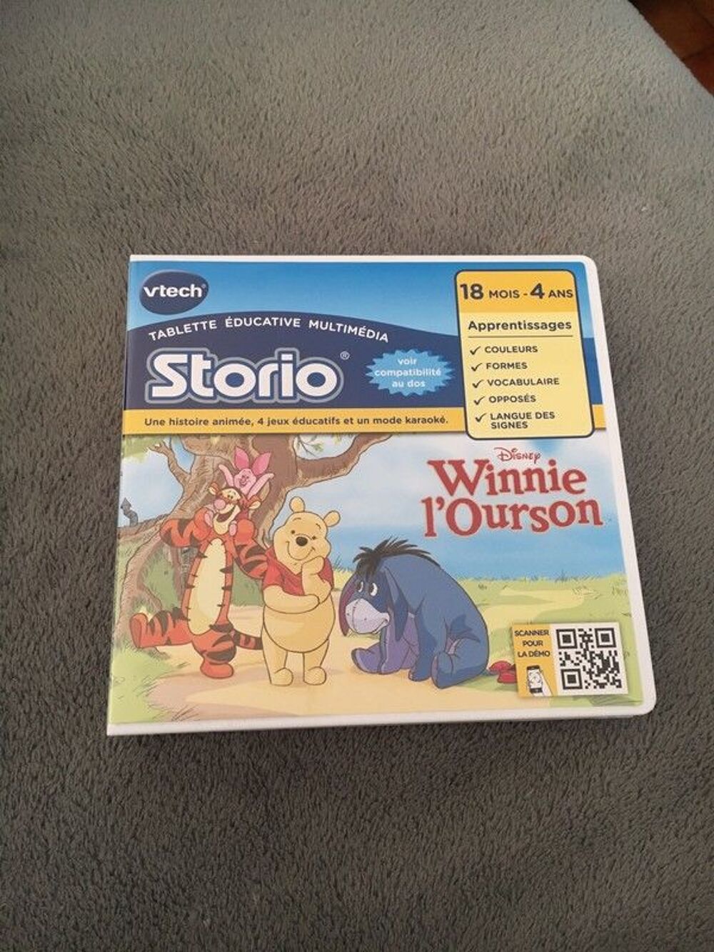 Jeu Storio Winnie l'ourson Consoles et jeux vidéos