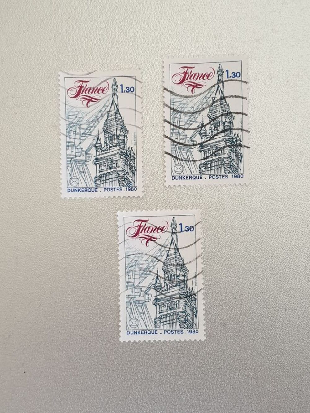 Timbre France Oblit&eacute;r&eacute; 1980 Congr&egrave;s national de la f&eacute;d&eacute;ratio 