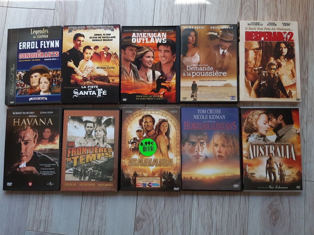 DVD Aventures (Australia-Sahara) etc... DVD et blu-ray