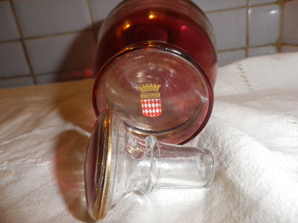 carafes vintage - Verrerie de Monaco Décoration