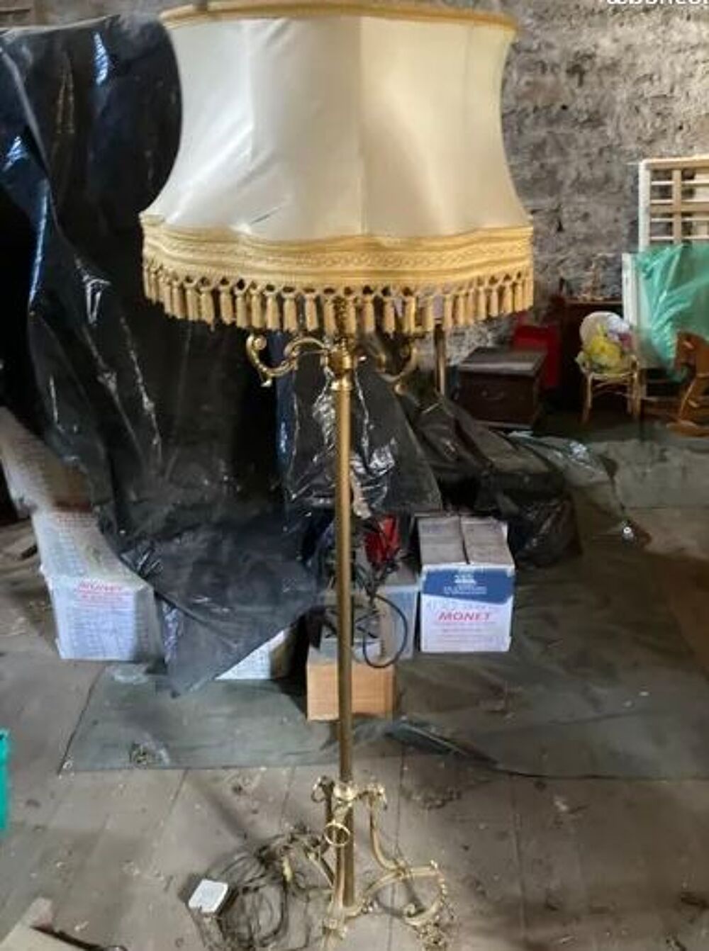 lampadaire en laiton Décoration