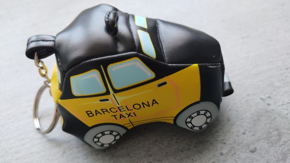 Porte-Cl&eacute;s Voiture - Barcelona Taxi en Mousse Jeux / jouets