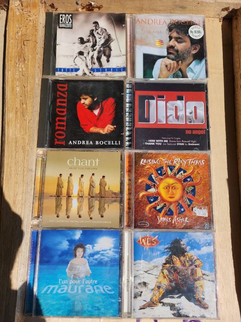 Lot de cd env 59 CD et vinyles
