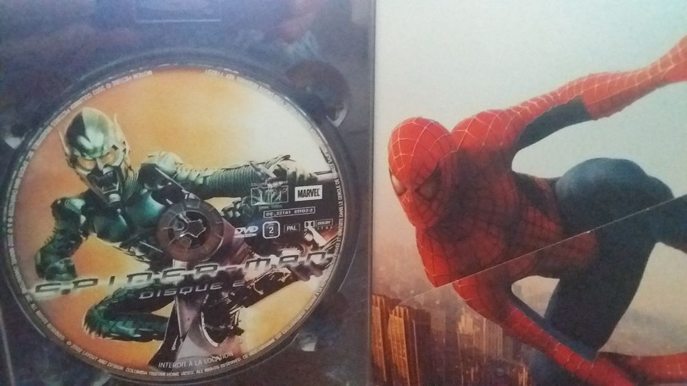 SPIDER-MAN DVD et blu-ray