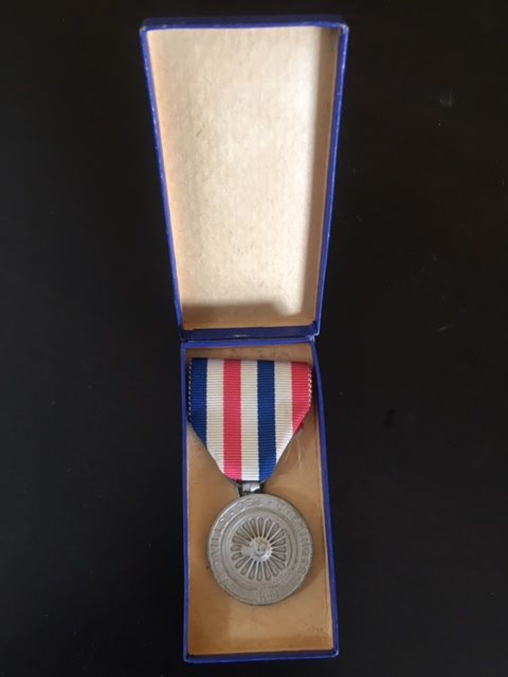 M&eacute;daille des cheminots Argent 