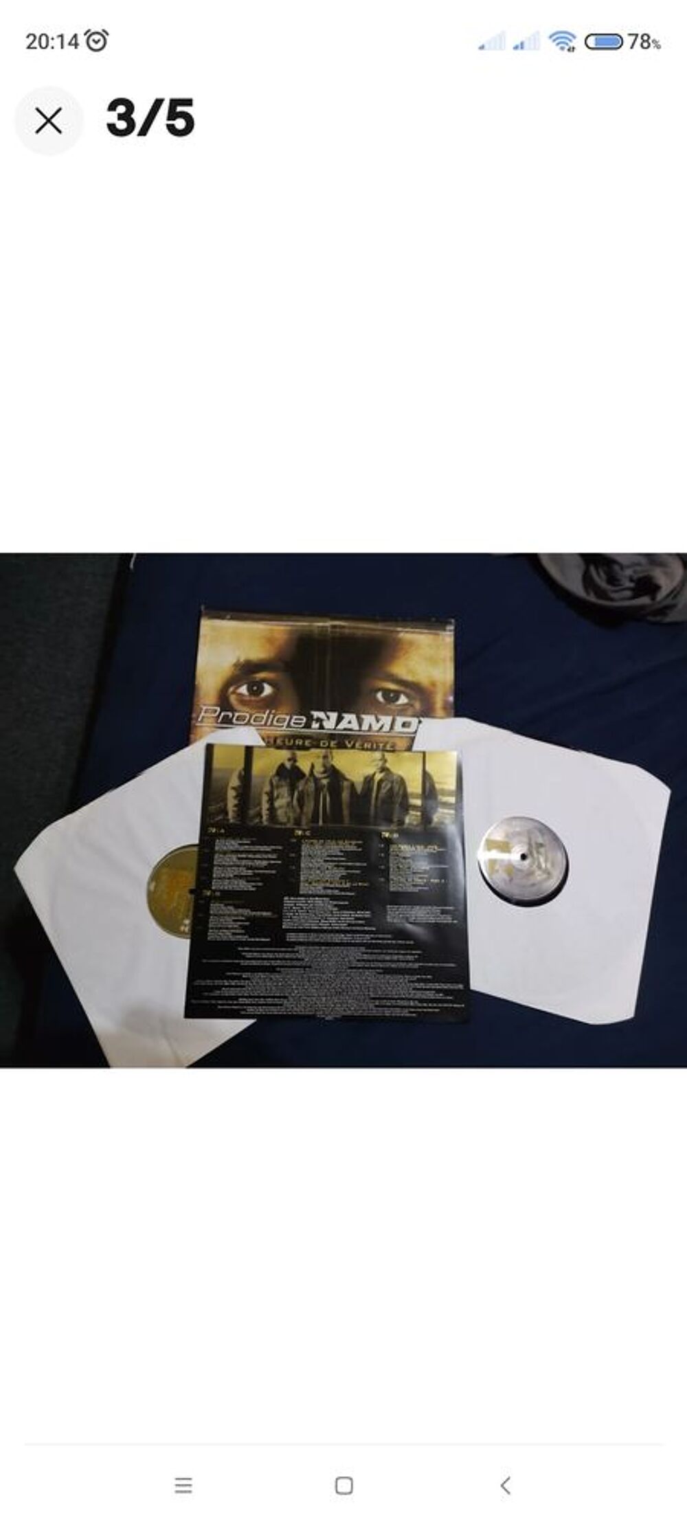 Achetez vinyl rap franÇais. occasion, annonce vente à La Seyne-sur-Mer (83)  WB172577928