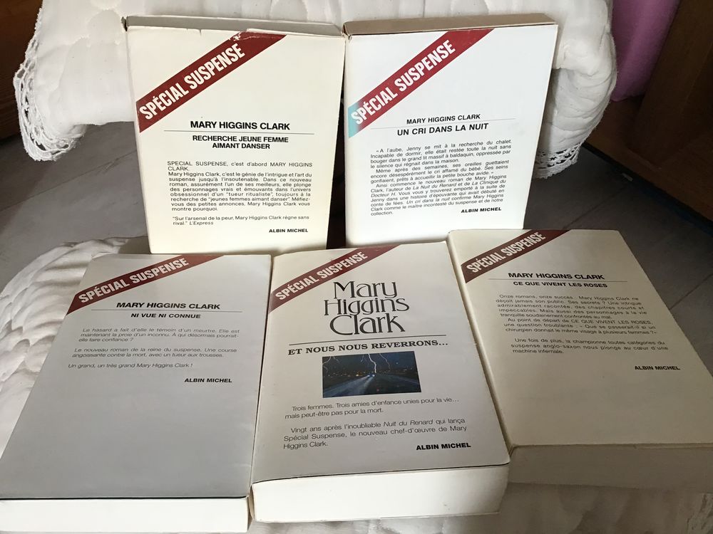 Livre Mary Higgins Clark Livres et BD