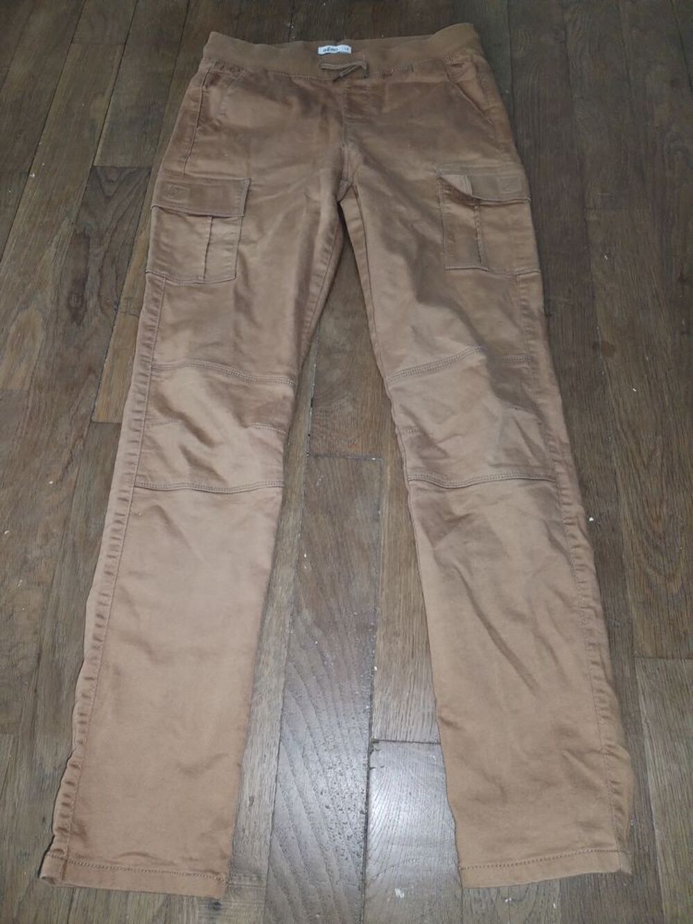Pantalon cargo marron (taille 14 ANS) Vêtements enfants