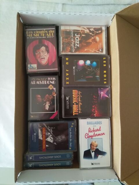 Cassettes audio - Lot de 60 Bon-Encontre (47)