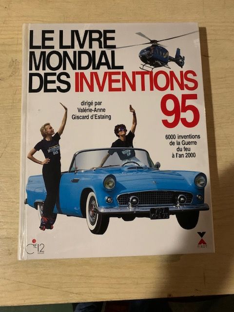 Livre Mondial des inventions 3 Paris 10 (75)