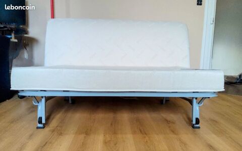 Banquette convertible BZ 140 X 200  - Matelas BULTEX 15 cm 395 Issoire (63)