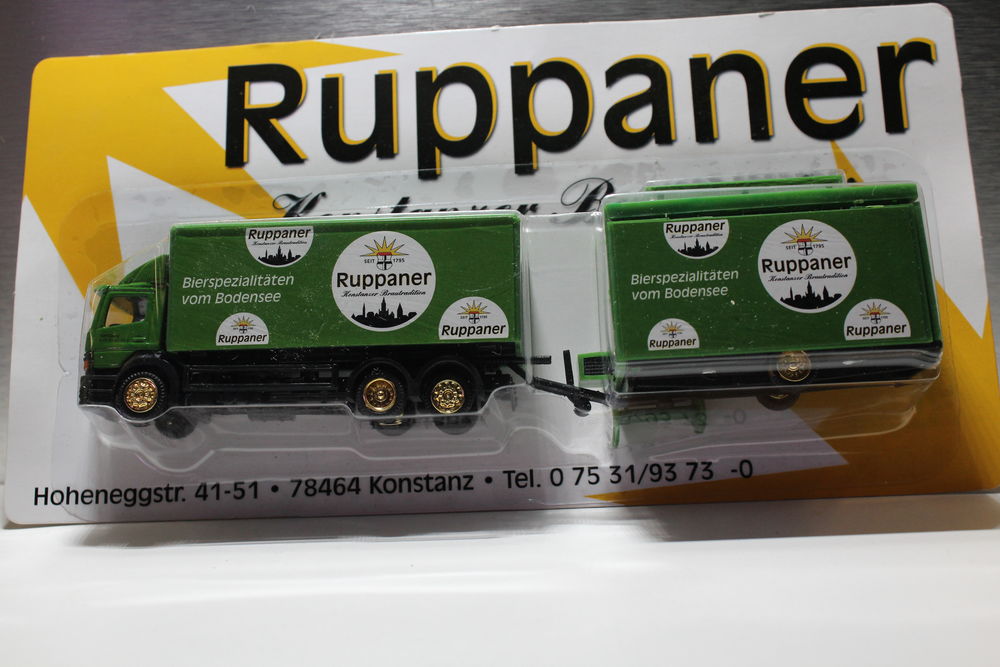 
camion avec remorque MERCEDES "Ruppaner" Jeux / jouets