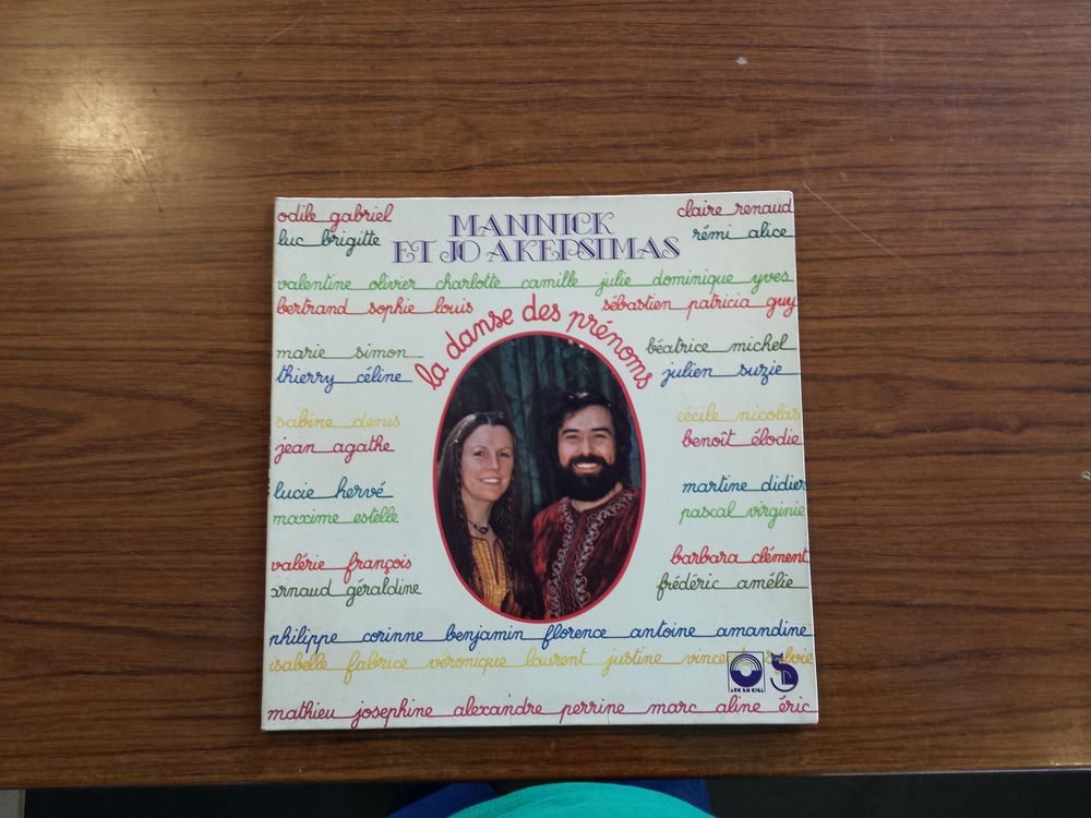Disques vinyles vintage pour enfants. CD et vinyles