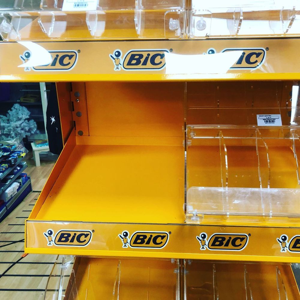 Pr&eacute;sentoir Bic Meubles