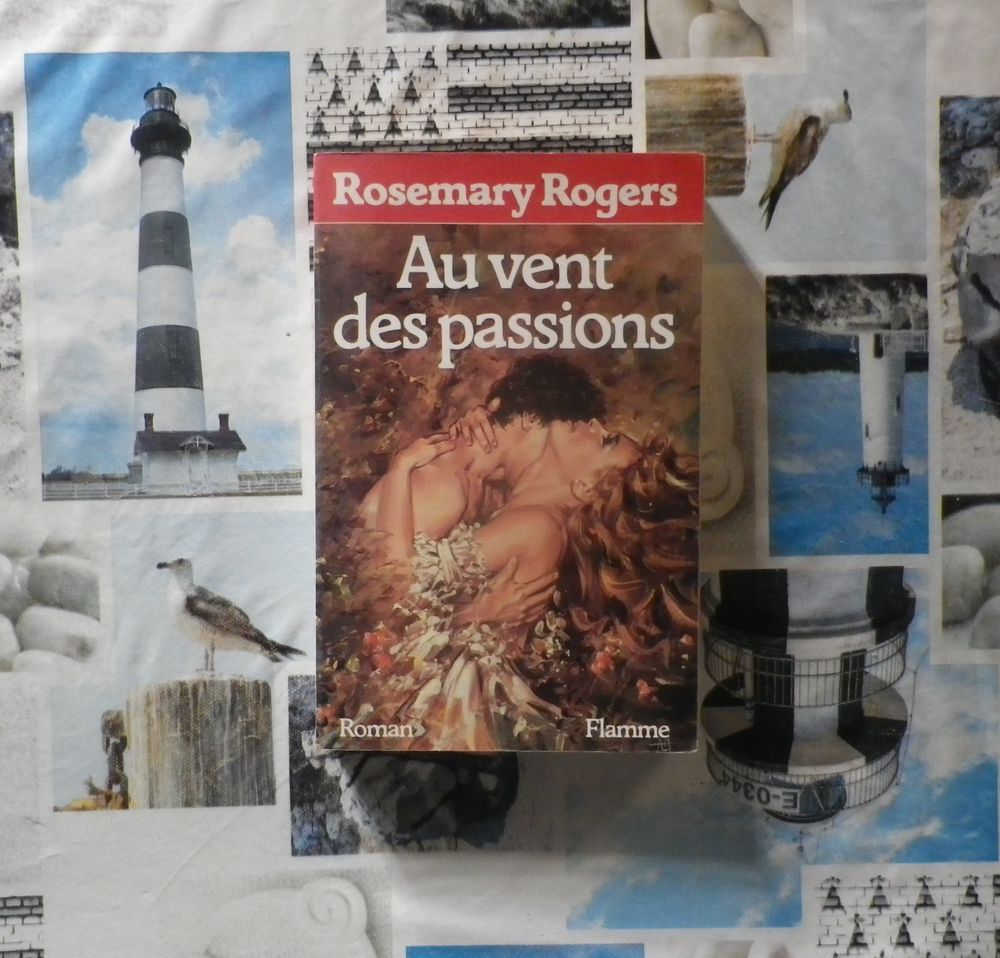AU VENT DES PASSIONS de Rosemary ROGERS Ed. Flamme Livres et BD