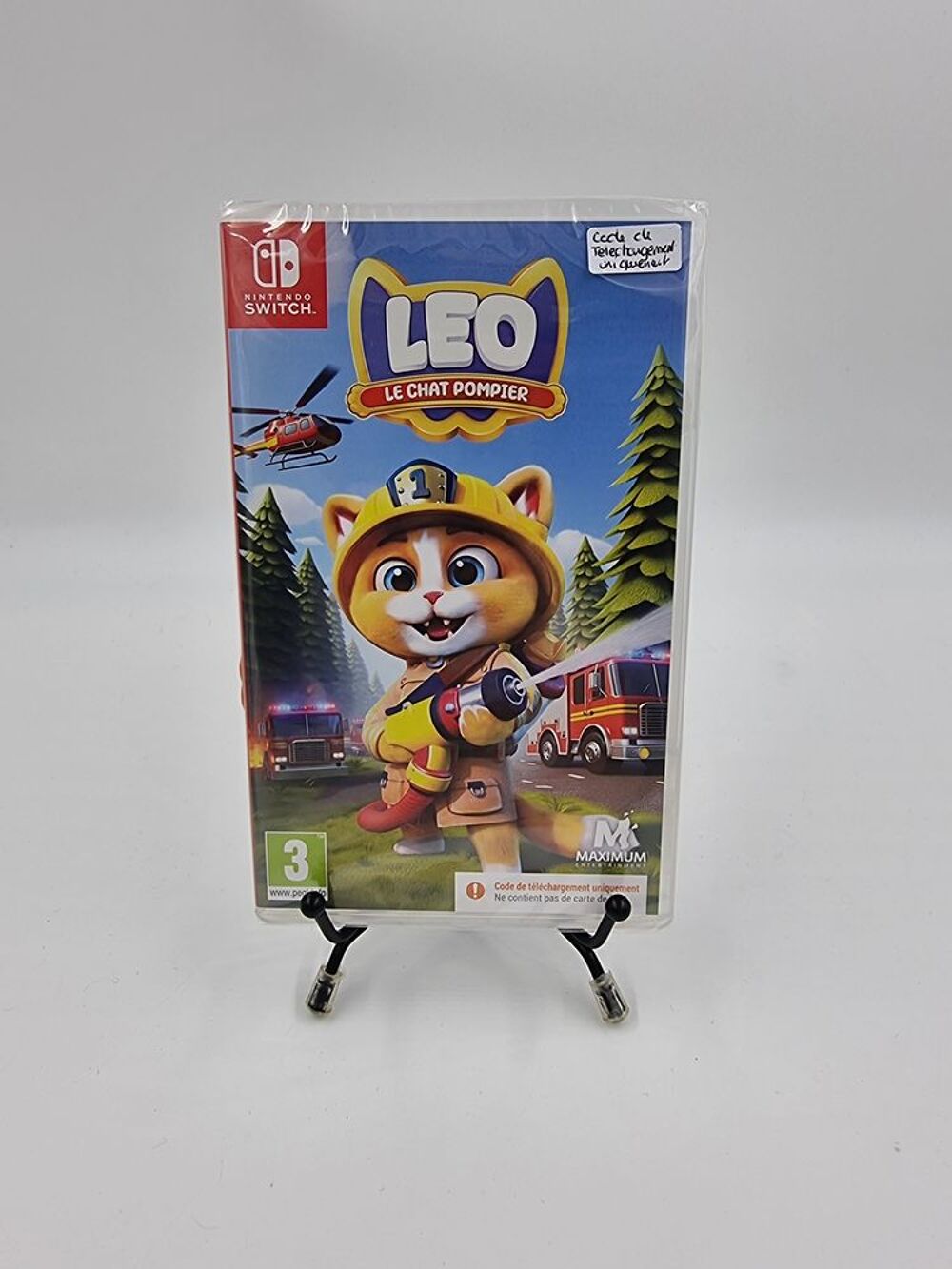 Jeu Nintendo Switch Leo : Le Chat Pompier neuf sous blister Consoles et jeux vidéos
