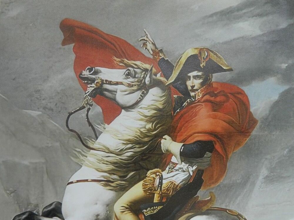 Napol&eacute;on sur son cheval- photo sur toile Décoration