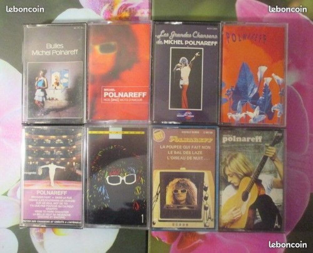 Cassettes audio Michel Polnareff CD et vinyles