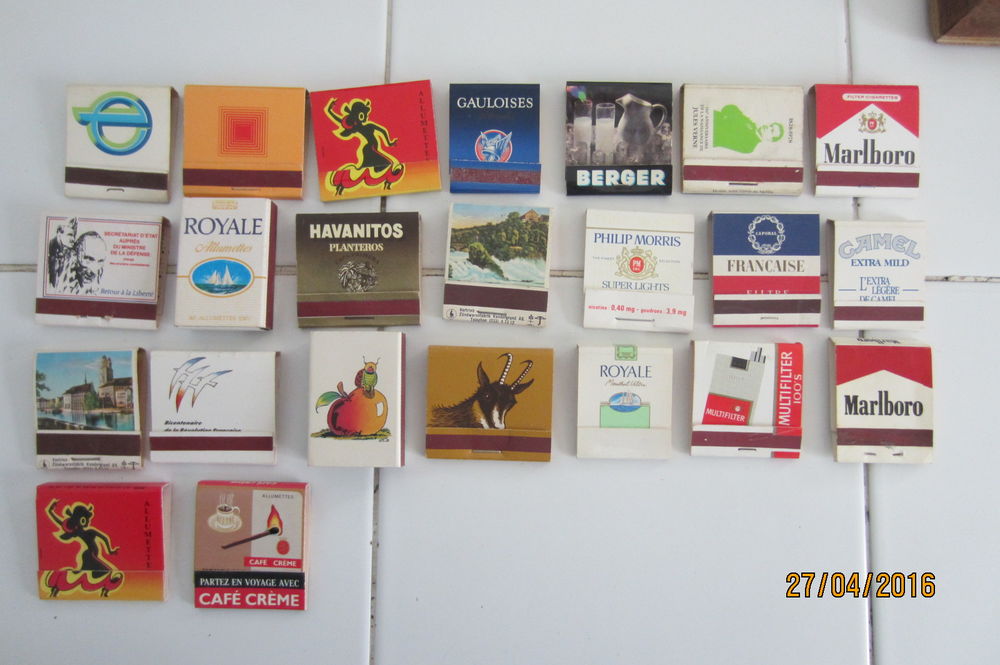 pochettes allumettes 